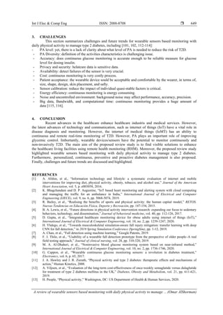 A review of wearable sensors based monitoring with daily physical ...