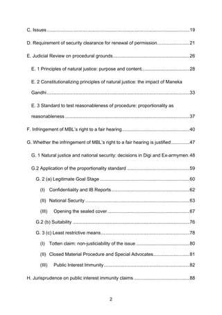 2
C. Issues..............................................................................................................1...