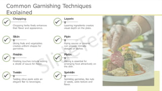 Mastering the Art of Culinary Garnishing and Food Presentation ...