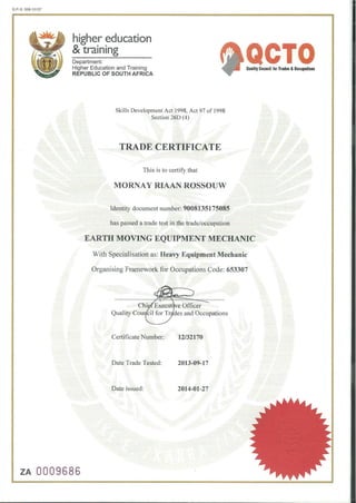 Trade Certificate (2)