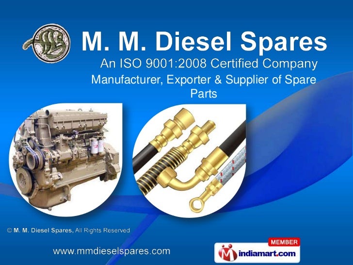 Cummins Engine Parts by M. M. Diesel Spares Pune