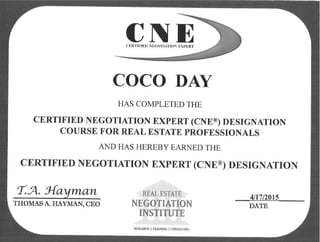 CNE Certificate