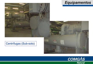 Equipamentos
Centrífugas (Sub-solo)
 
