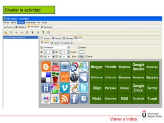 Volver a Índice Diseñar la actividad 