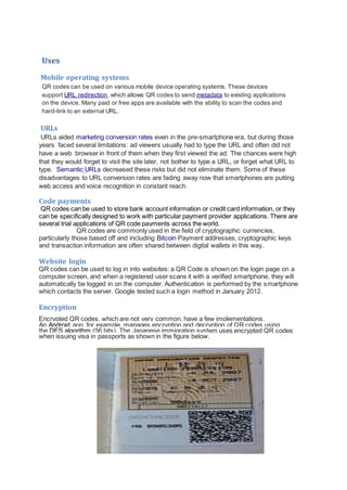 QR Codes seminar | DOCX