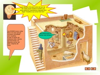 Les llànties d’oli eren la font de llum de  les cases,sovint només en tenien una. Jesús parlà de l’importància d’aquesta llum i digué “Vosaltres sou la llum del món”. Les DONES tenien molta  feina a la casa perquè no tenien comoditats  com nosaltres. A més no tenien els mateixos drets i deures que els homes i en  depenien primer del pare i després del  marit. Els NOIS anem a l’escola dels fariseus. 