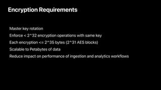 Data Security at Scale through Spark and Parquet Encryption | PDF