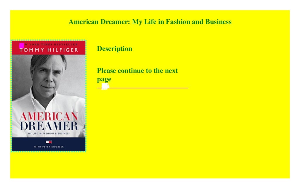 american dreamer my life in fashion business pdf american dreamer my life in fashion business pdf