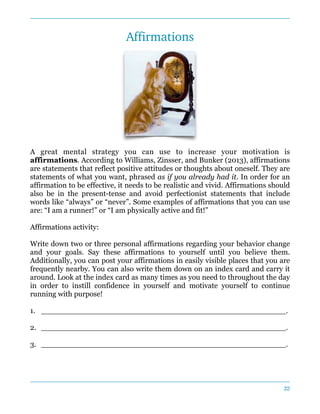 Behavior Change Workbook Examples Behavior Change Workbook | PDF