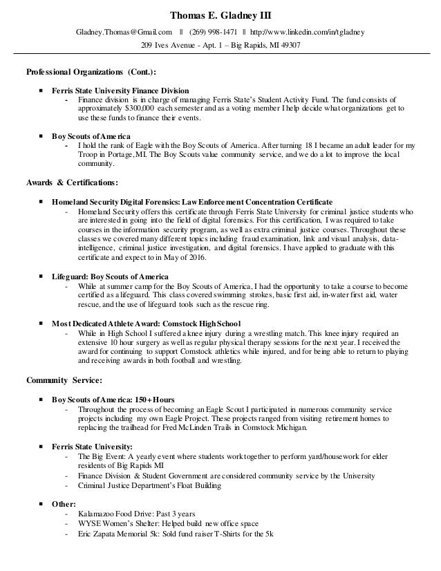 descriptive resume