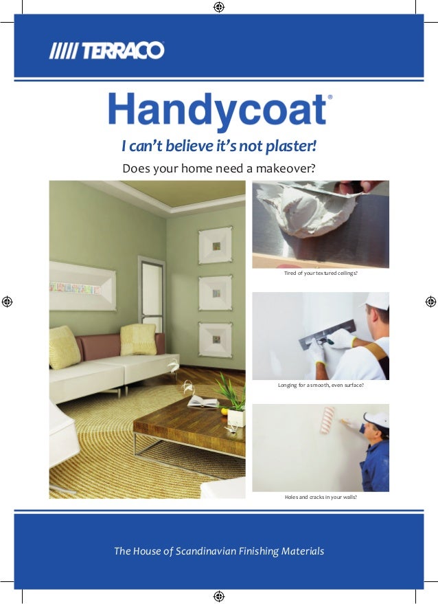 13600 Terraco Handycoat Flyer Interior Ez Skim Ez Roll