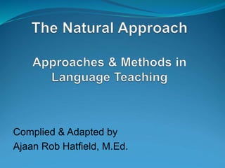 Complied & Adapted by
Ajaan Rob Hatfield, M.Ed.
 