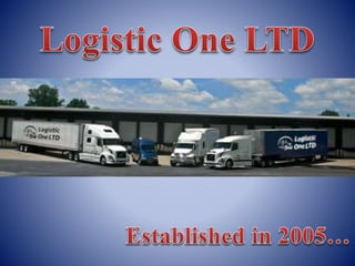 Presentation Logistic One1