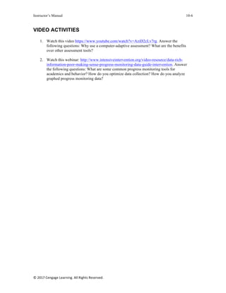 Assessment in Special Inclusive Education 13th Edition Salvia Solutions ...