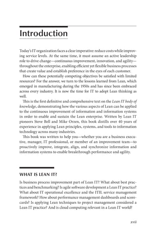 68804943 lean-it-enabling-and-sustaining-your-lean-transformation | PDF