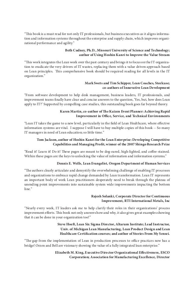68804943 Lean It Enabling And Sustaining Your Lean