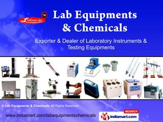 Exporter & Dealer of Laboratory Instruments & Testing Equipments  