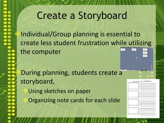 Digital VideoQuestion #1How can my students use multi-media for their projects?