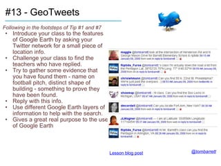 Twenty-Three Interesting Ways to use Twitter in the Class | PPT
