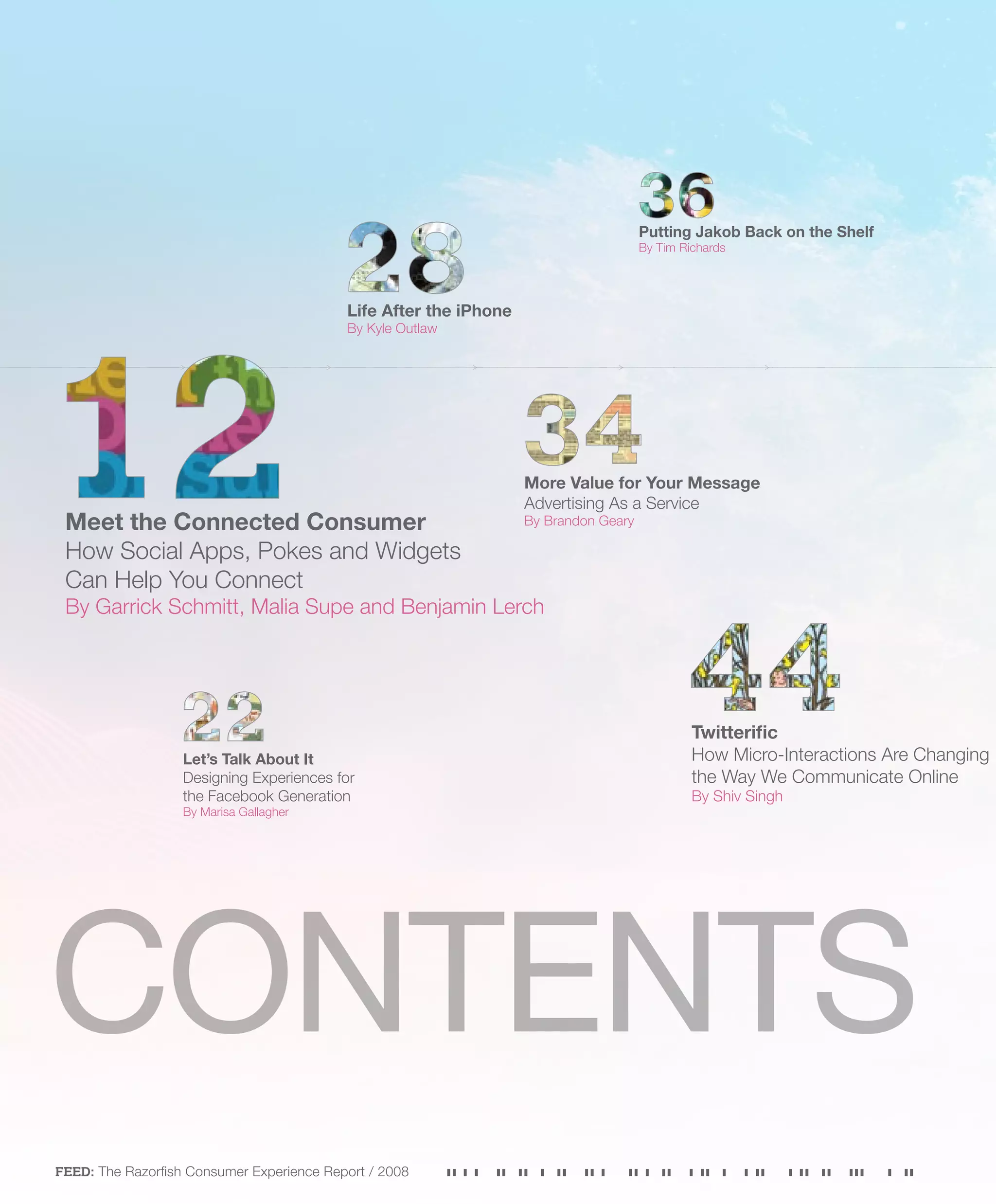 Feed- The Razorfish Consumer Experience Report