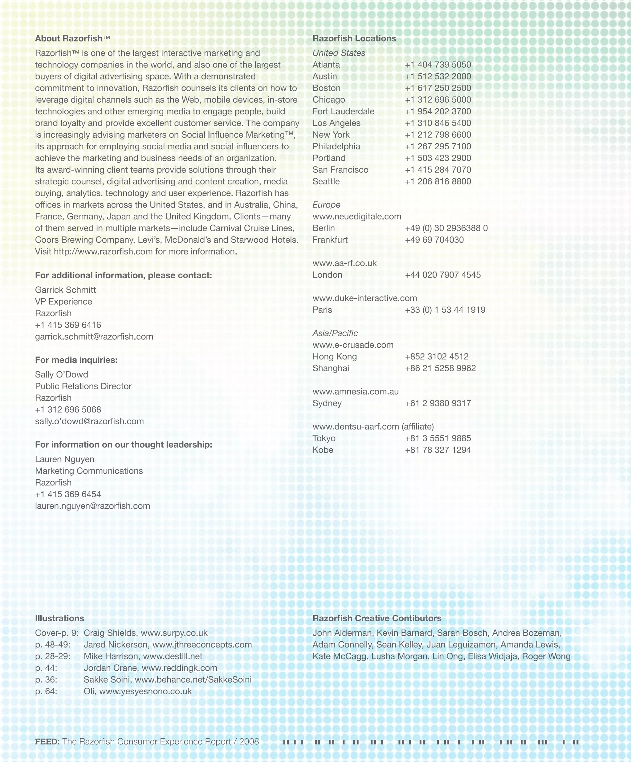 Feed- The Razorfish Consumer Experience Report