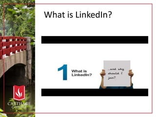 Linkedin - How to create an effective profile | PPTX