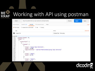 Working with API using postman
 