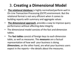 Normalized Dimensions BUILDING A DATA WAREHOUSE | PPTX