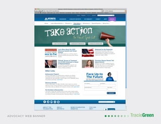 TracieGreenTracieGreenADVOCACY WEB BANNER
 