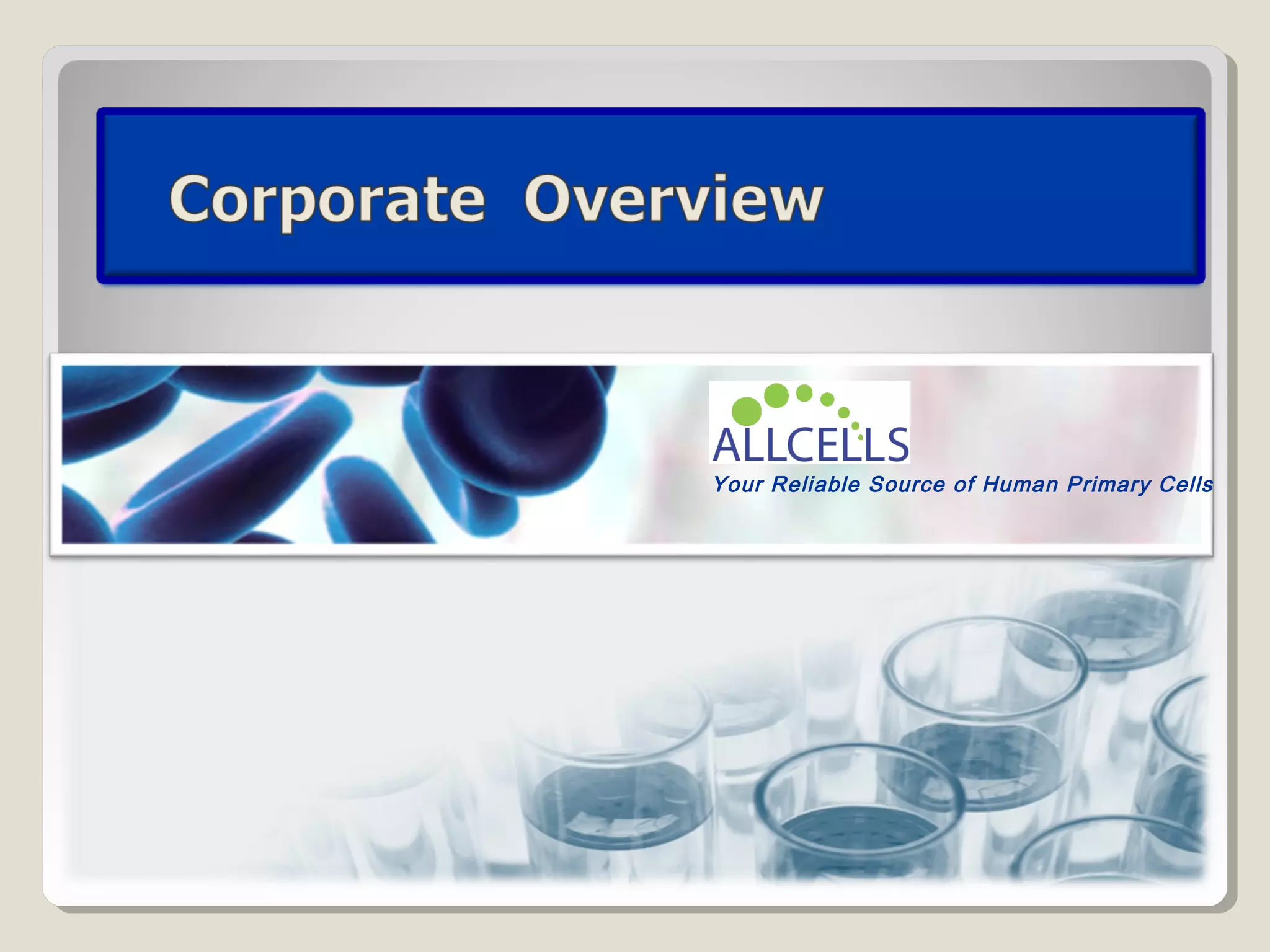 AllCells Overview PPT