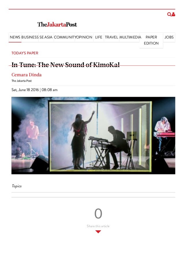 Kimokal Cd in tune the new sound of kimokal sat june 18 2016 the Kimokal Cd in tune the new sound of kimokal sat june 18 2016 the