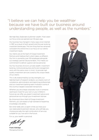 Shawn Rutledge Private-Wealth-Services-Brochure | PDF