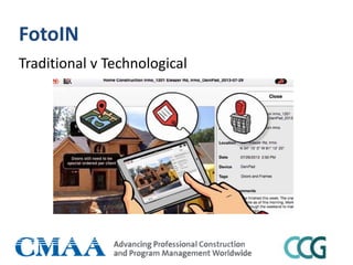 FotoIN
Traditional v Technological
 