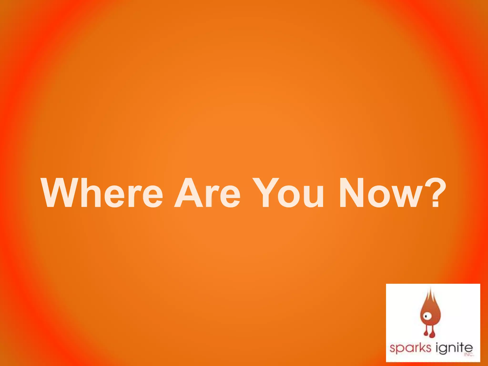 Where Are You Now?
 