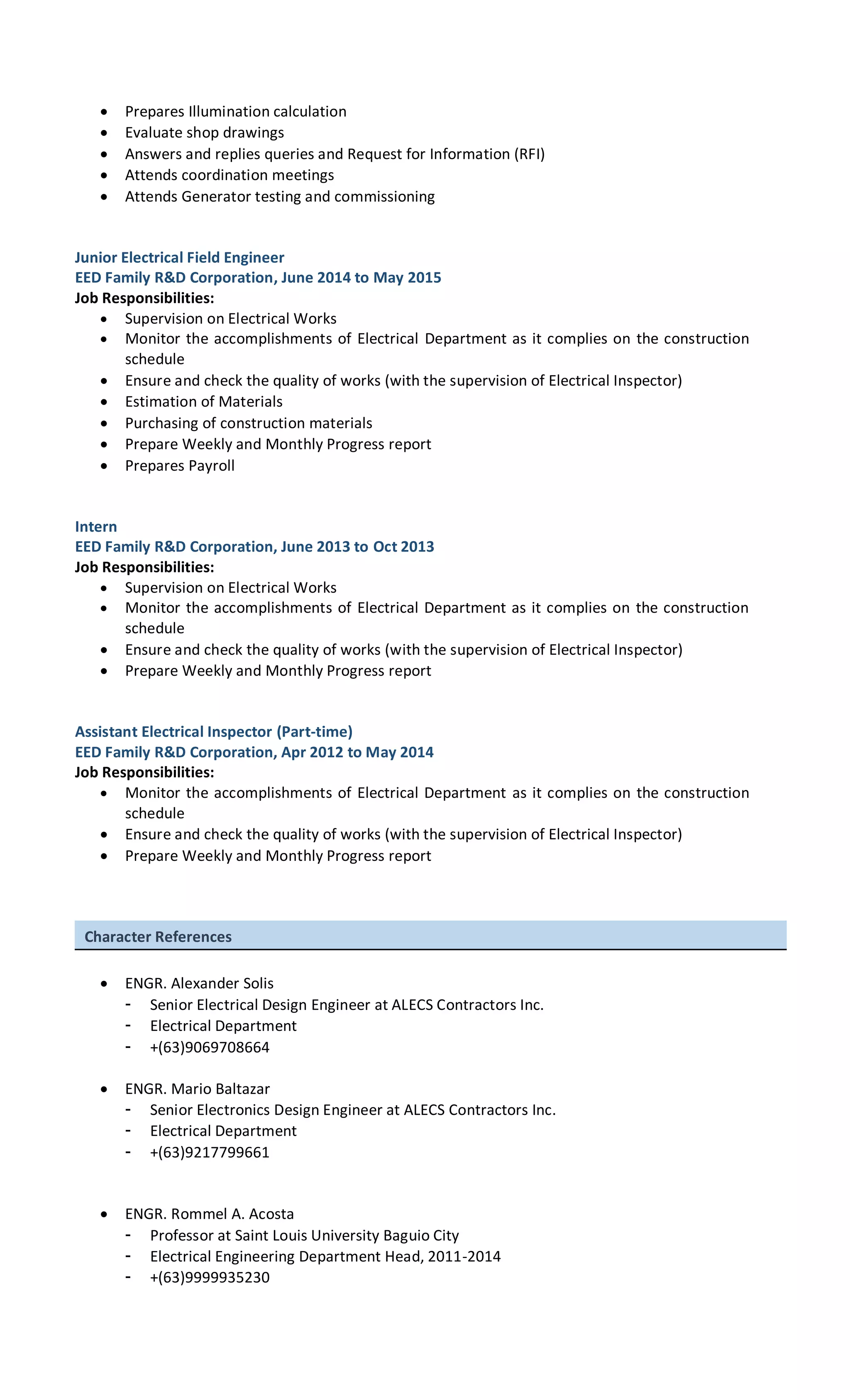 James Flores CV | PDF