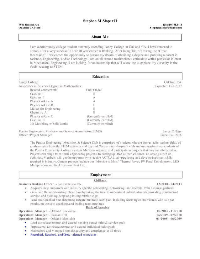 SSloperInternshipResume PDF ssloperinternshipresume-pdf