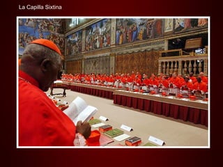 La elección del Papa es un proceso tan fascinante como peculiar. Poco después de callar las campanas del Vaticano, se reúne el Cónclave del Colegio de Cardenales. Los electores son encerrados bajo llave, y no se les permite abandonar el lugar hasta que no se haya encontrado sucesor de San Pedro. El lugar …. La Capilla Sixtina 