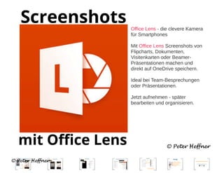 Office Lens #68: Screenshots mit Office Lens