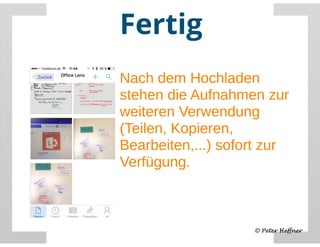 Office Lens #68: Screenshots mit Office Lens