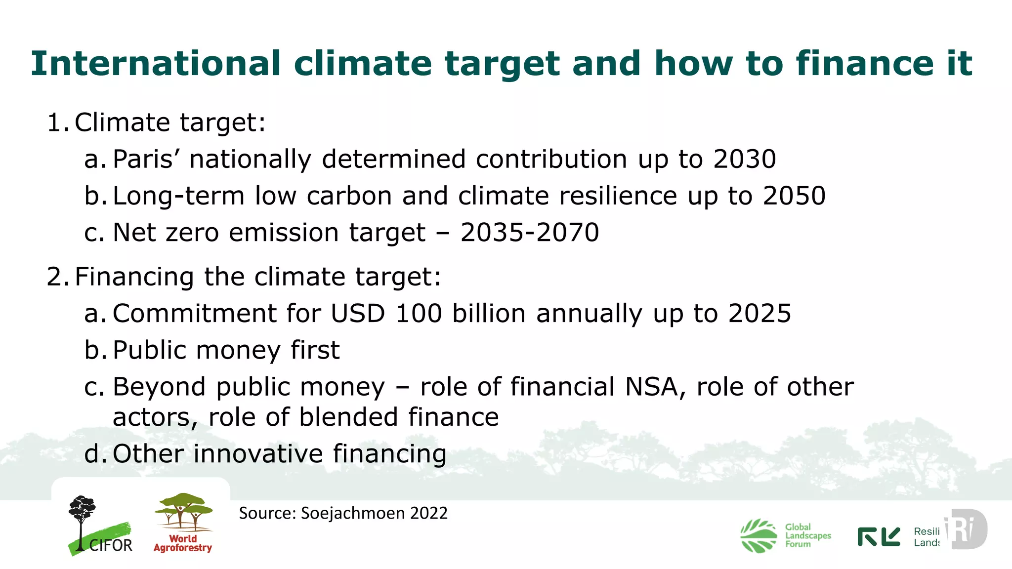 Climate Finance and Forest Conservation | PDF