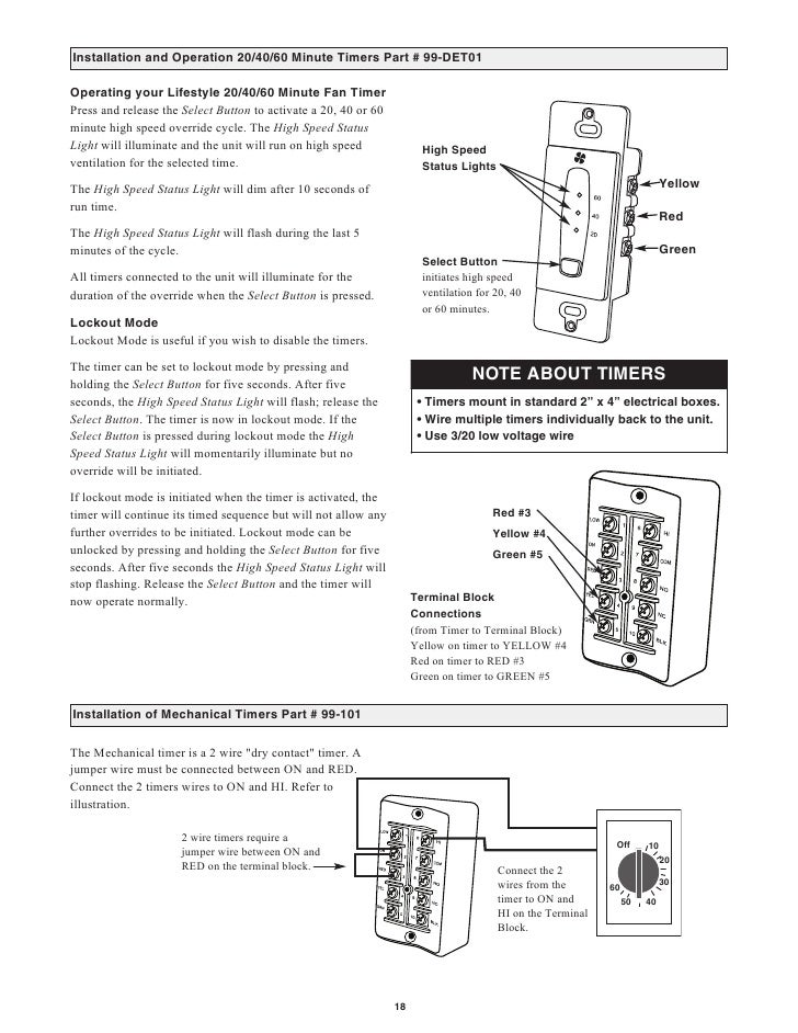 LifeBreath Operation & Installation Manual max series 500 erv