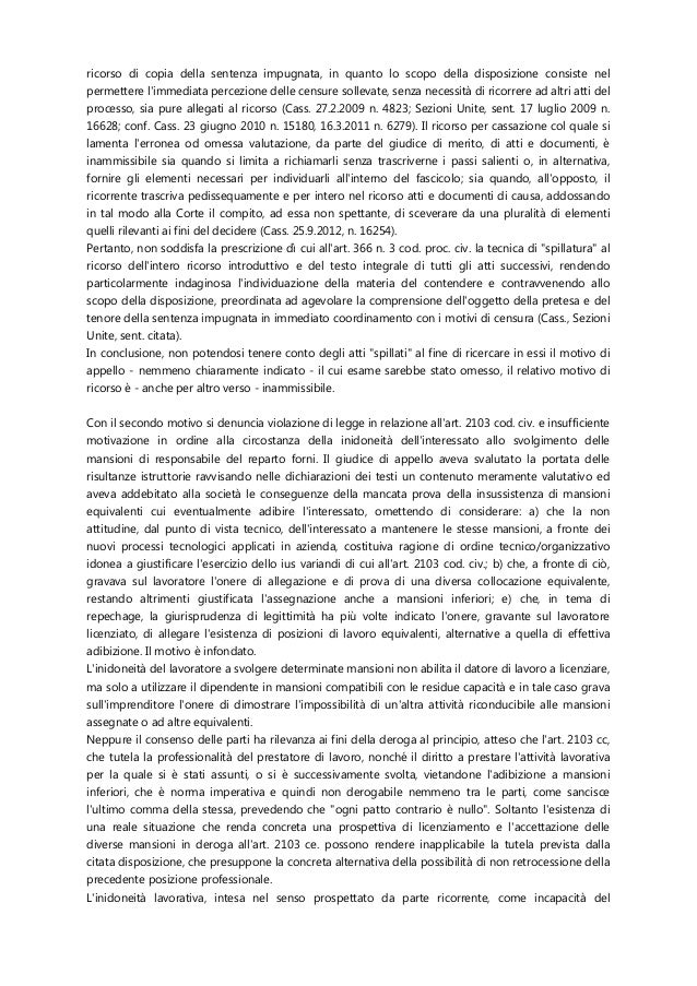 69 cassazione civile, 22 gennaio 2013, n. 1471 - responsabilità co…