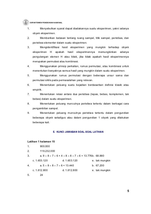23+ Contoh Soal Peluang Empirik Kelas 6 Kumpulan Contoh Soal
