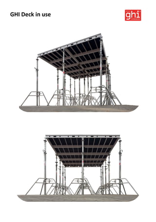 GHI Deck in use
 