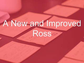 A New and Improved
Ross
 