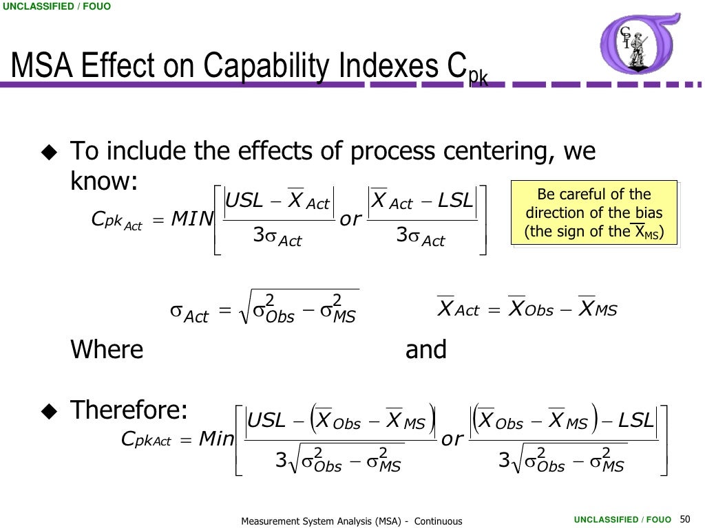 NG BB 24 Measurement System Analysis Continuous