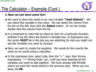 NG BB 21 Intro to Minitab | PDF