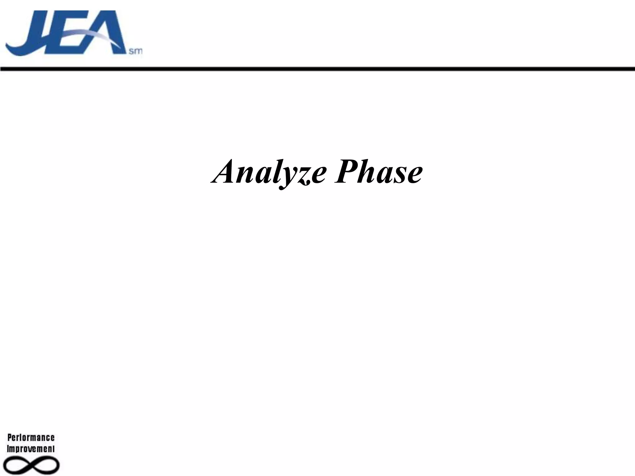 Analyze Phase
 