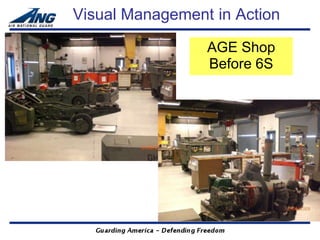 Visual Management in Action

                 AGE Shop
                 Before 6S
 