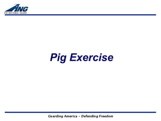 Pig Exercise
 